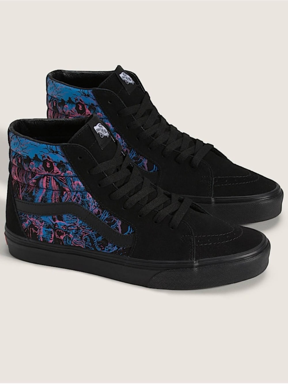 Vans Sk8-Hi Halloween Shoe Glow in the Dark Women 7.5 US